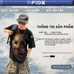 Áo thun FIDE Phantom phông unisex form rộng local brand nam nữ cổ tròn oversize - AT302