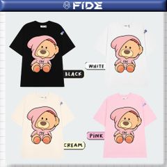 Áo thun FIDE TEDDY phông unisex form rộng local brand nam nữ cổ tròn oversize - AT304