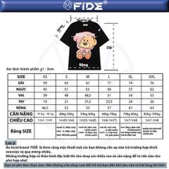 Áo thun FIDE TEDDY phông unisex form rộng local brand nam nữ cổ tròn oversize - AT304