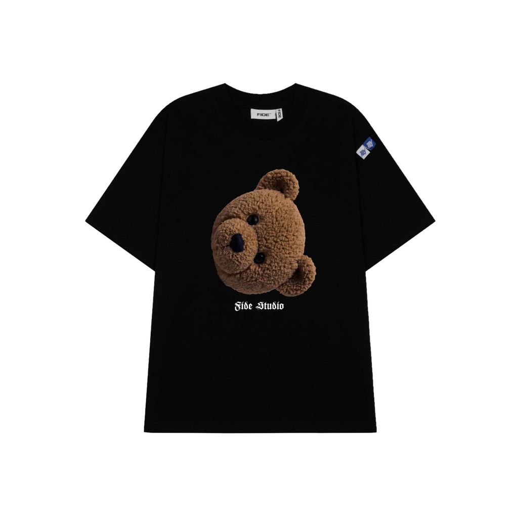 Áo thun FIDE TEDDY phông unisex form rộng local brand nam nữ cổ tròn oversize - AT303