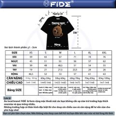 Áo thun FIDE TEDDY phông unisex form rộng local brand nam nữ cổ tròn oversize - AT303