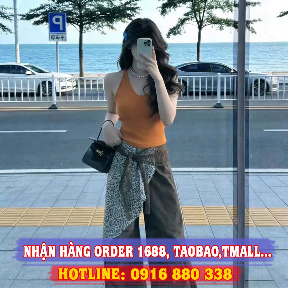  Áo Thun Nữ Cổ Vòng Chữ I 