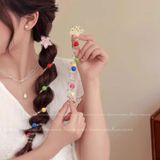  Bộ Dây Buộc Tóc Xoắn Ốc Ngôi Sao 