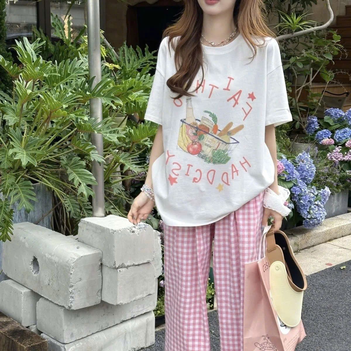  Bộ Đồ Mặc Ở Nhà In Họa Tiết Dễ Thương 