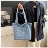  Chiếc Túi Tote Denim Vải Jeans  Form Đứng 