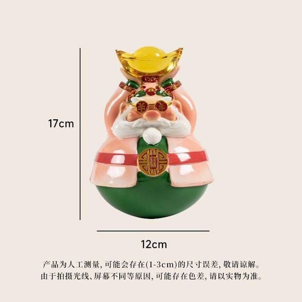  Tượng Lật Đật Tứ Hỷ Thần Tài 