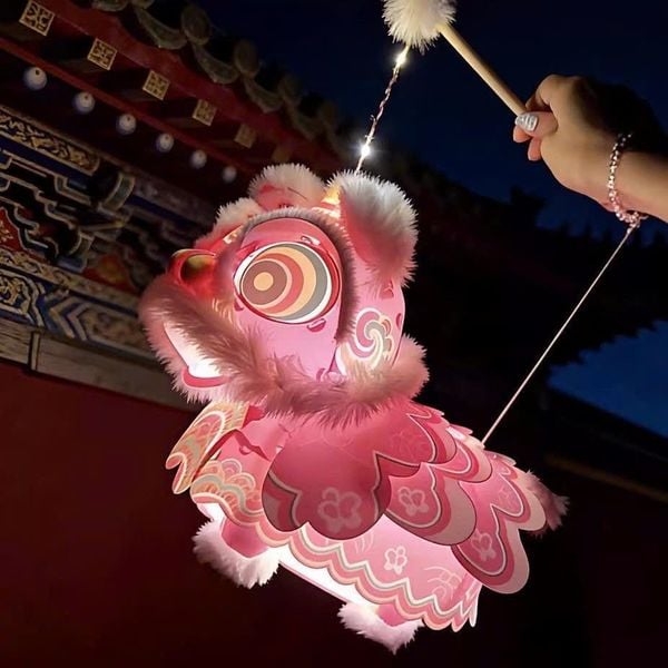 Đèn Lồng Hình Đầu Lân 