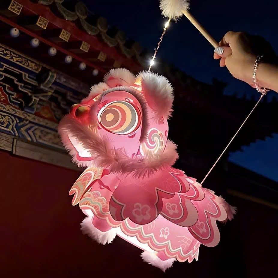  Đèn Lồng Hình Đầu Lân 