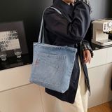  Chiếc Túi Tote Denim Vải Jeans  Form Đứng 