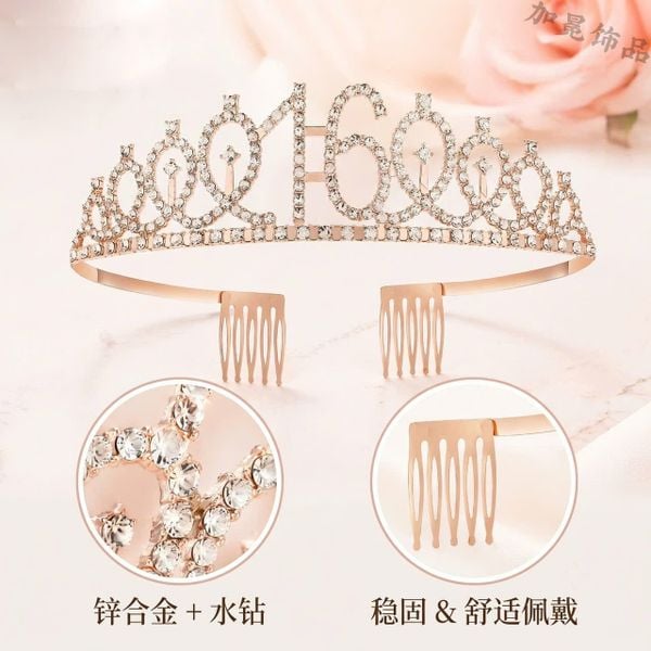  Vương Miệng Mừng Sinh Nhật Số Hợp Kim 16 