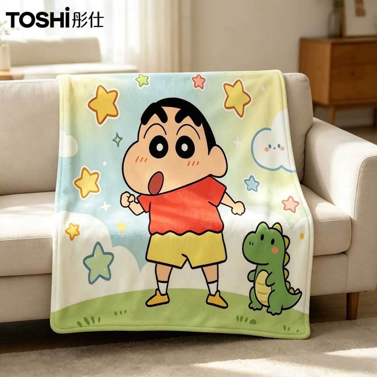  Chăn Flannel Họa Tiết Shin-Chan 
