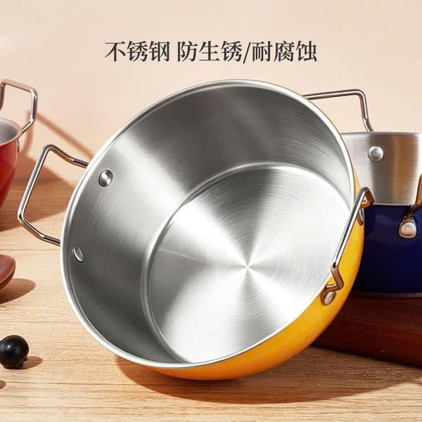  Tô Ăn Mì Inox 2 Quai Cầm Jiadaocs 