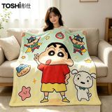  Chăn Flannel Họa Tiết Shin-Chan 