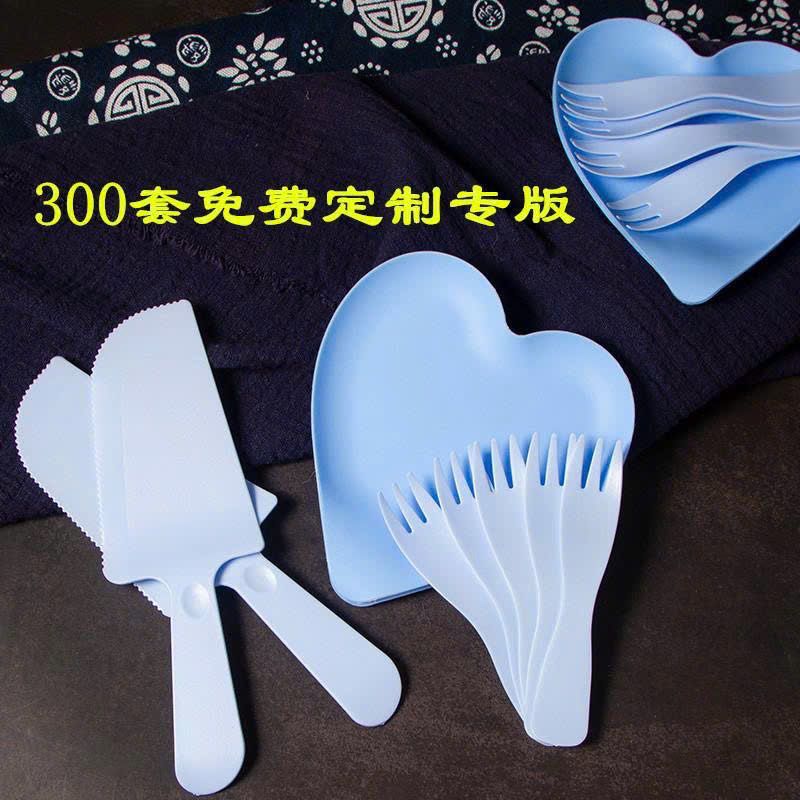  Set Nĩa Dao Dùng Ăn Bánh Kem 1 Lần 