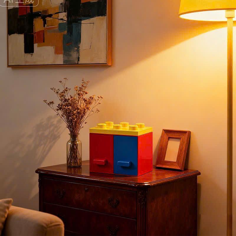  Hộp Đựng Tăm Dạng Lego 
