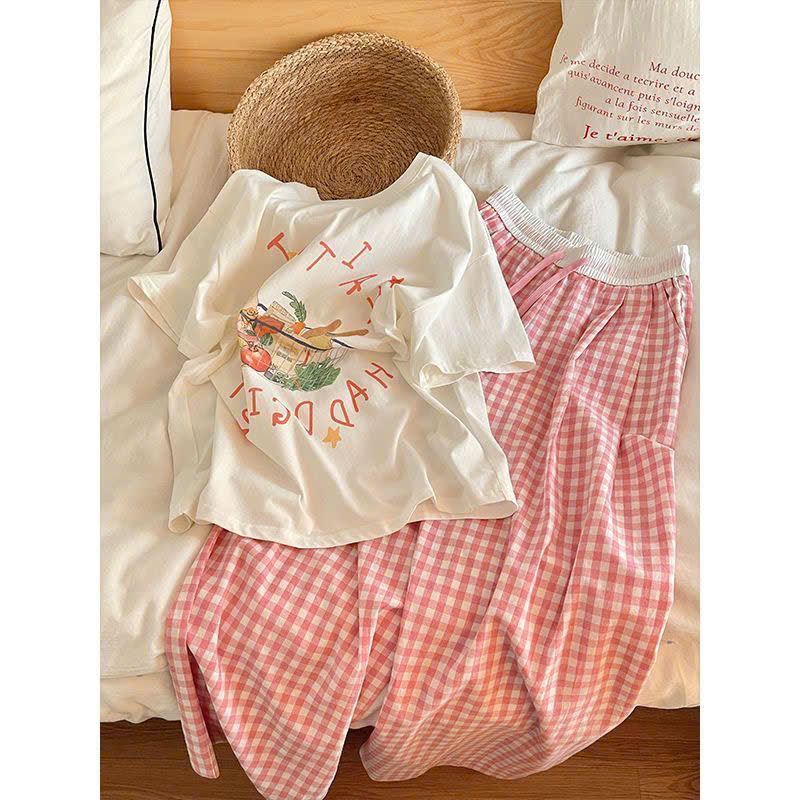  Bộ Đồ Mặc Ở Nhà In Họa Tiết Dễ Thương 