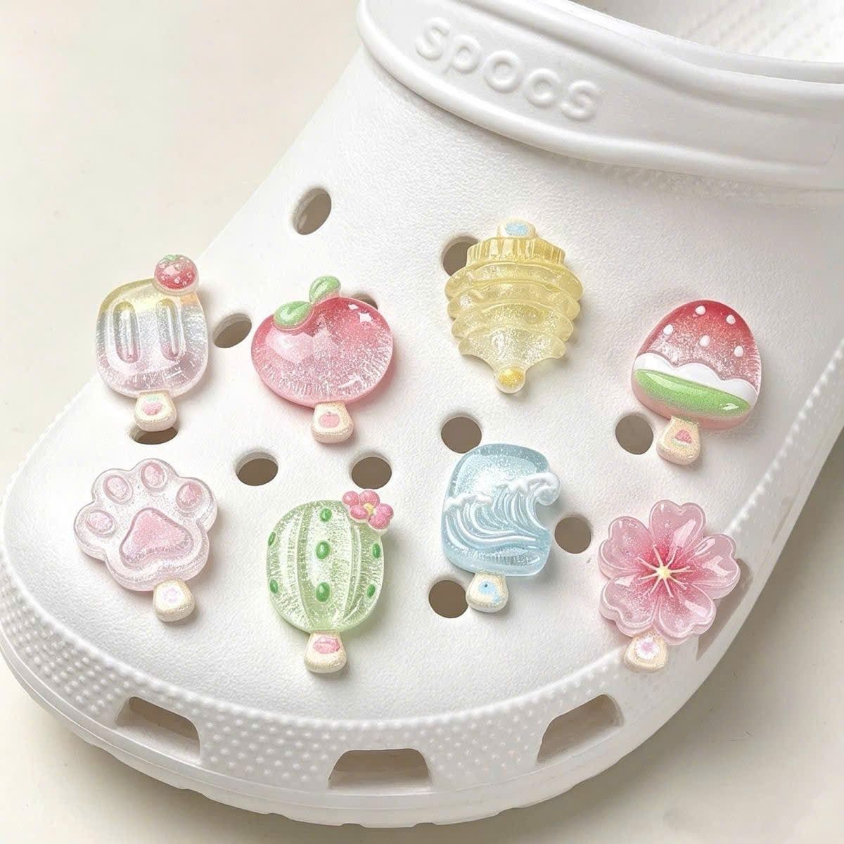  Sticker Cho Dép Crocs 