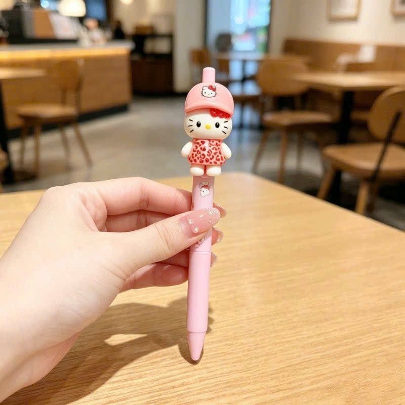  Bút Gel Mực Đen Hello Kitty 