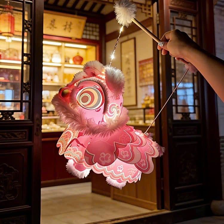  Đèn Lồng Hình Đầu Lân 