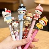  Bút Gel Mực Đen Hello Kitty 