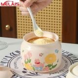  Hủ Sứ Hoa Văn Đựng Gia Vị 