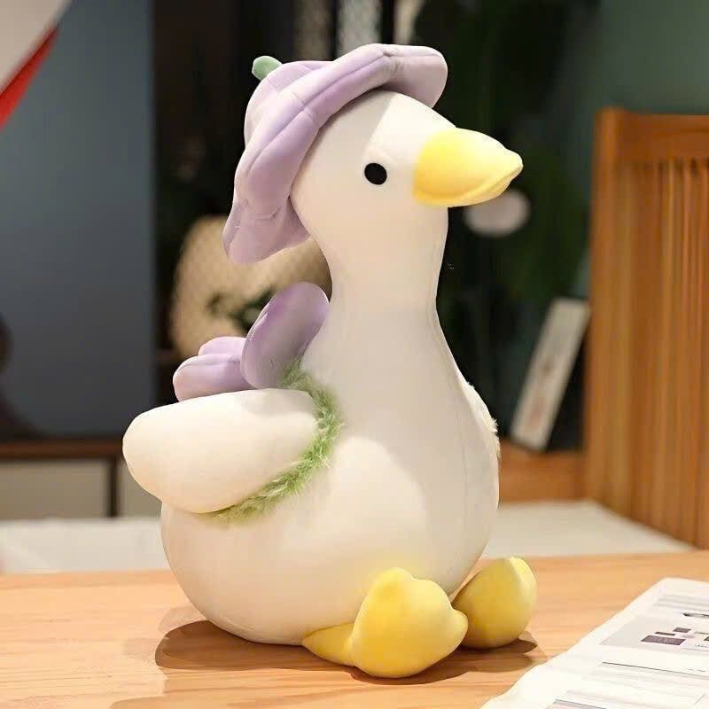  Gấu Bông Vịt Đáng Yêu Đội Mũ 