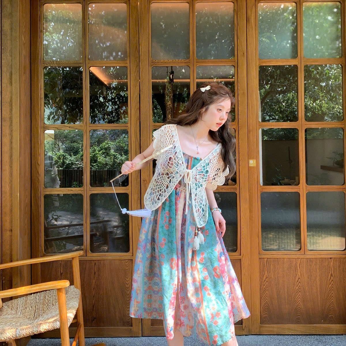  Áo Khoát Len Bướm 