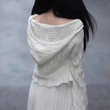  Áo Khoác Len Nữ Có Mũ 