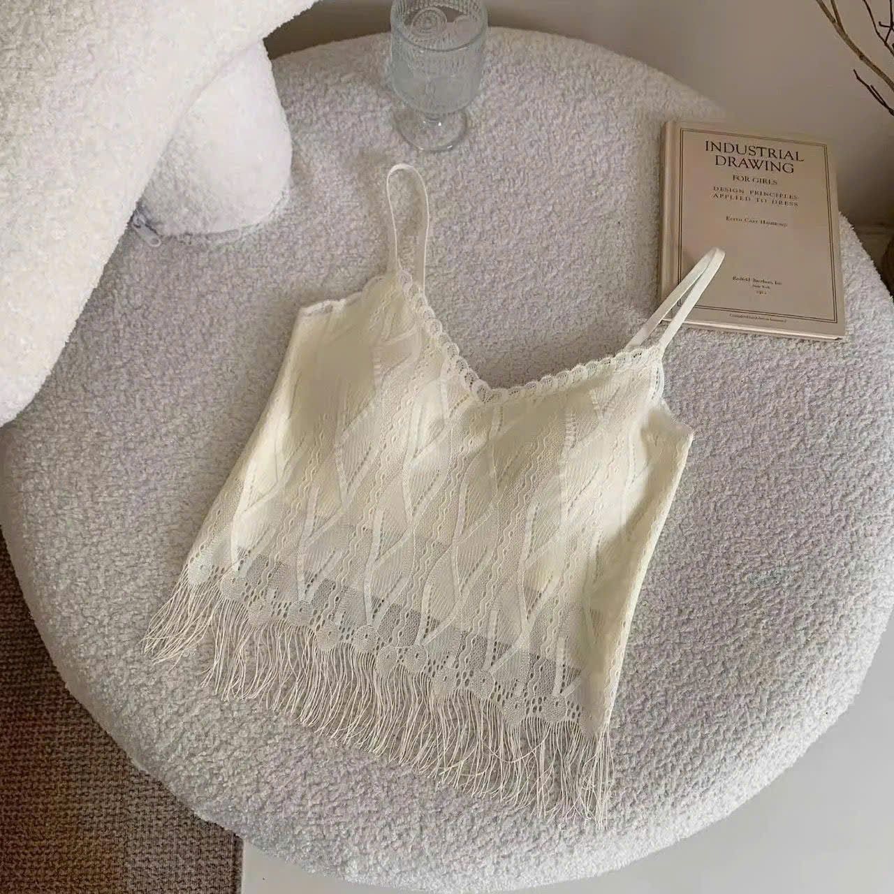  Áo Ren Nữ 2 Dây Có Mút 