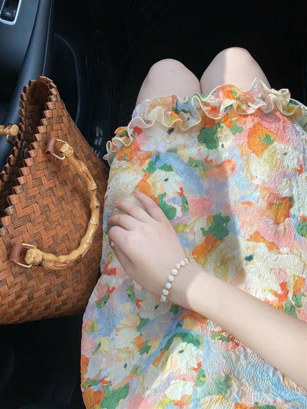  Váy Tiểu Thư Dáng Xòe Điệu Đà 