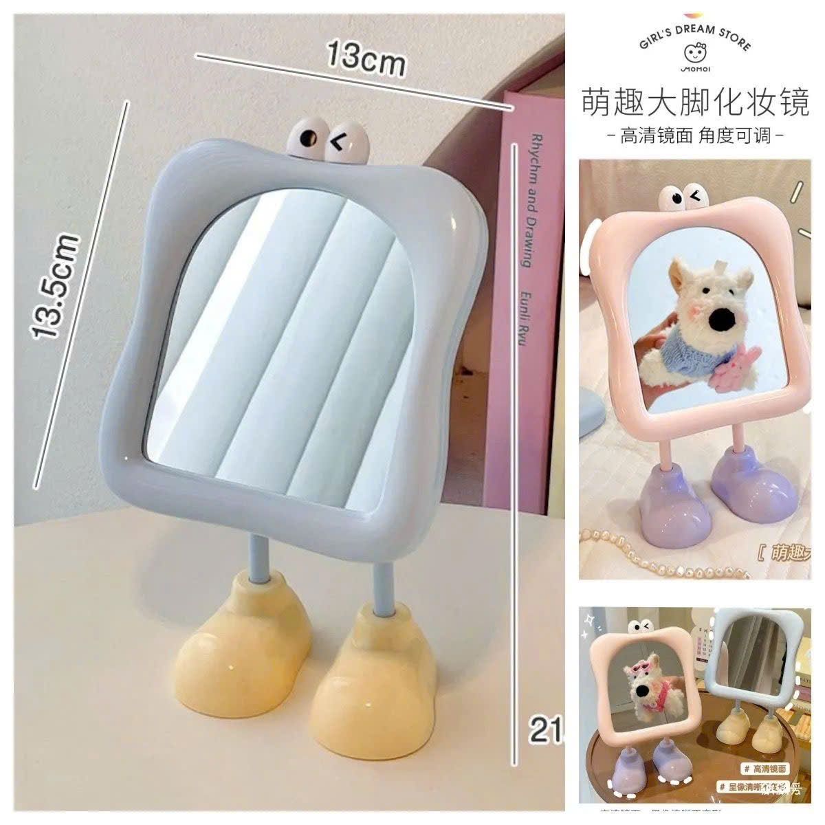  Gương Trang Trí Có Chân Dễ Thương 