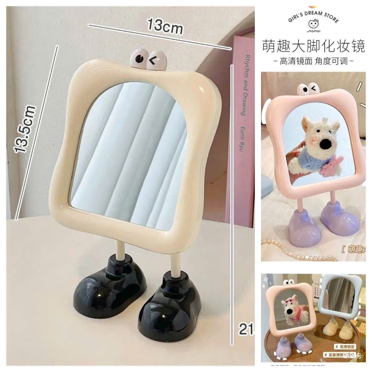  Gương Trang Trí Có Chân Dễ Thương 