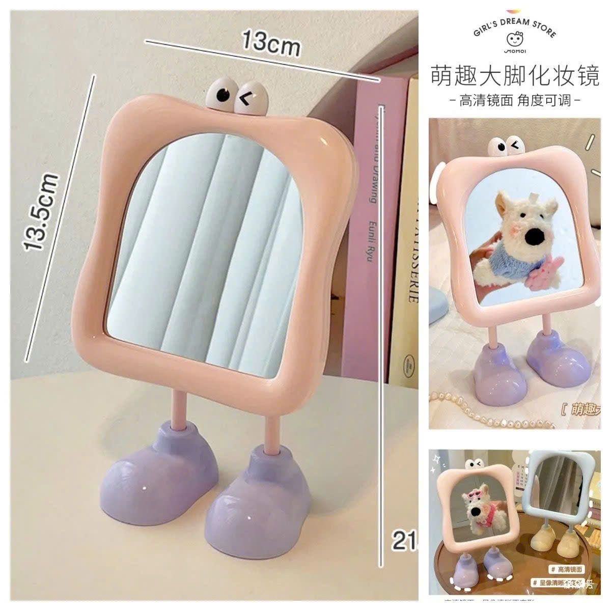  Gương Trang Trí Có Chân Dễ Thương 