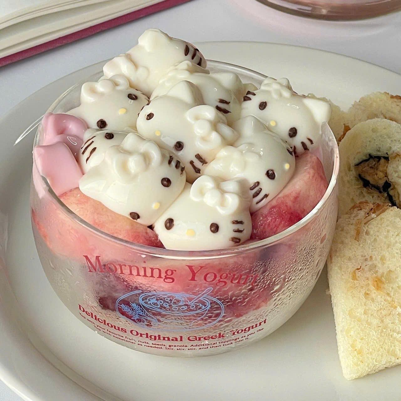  Khuôn Làm Đá Hello Kitty Hoạt Hình 