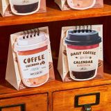  Lịch Mini 2026 Mẫu Cà Phê 