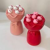  Hộp Sứ Đựng Cây Ghim Trái Cây Hoa Hồng 