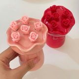  Hộp Sứ Đựng Cây Ghim Trái Cây Hoa Hồng 