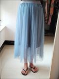  Chân Váy Xếp Ly Voan Đính Nơ Ngọc 