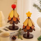  Đế Lót Ly Hình Cây Thông Sáng Tạo 