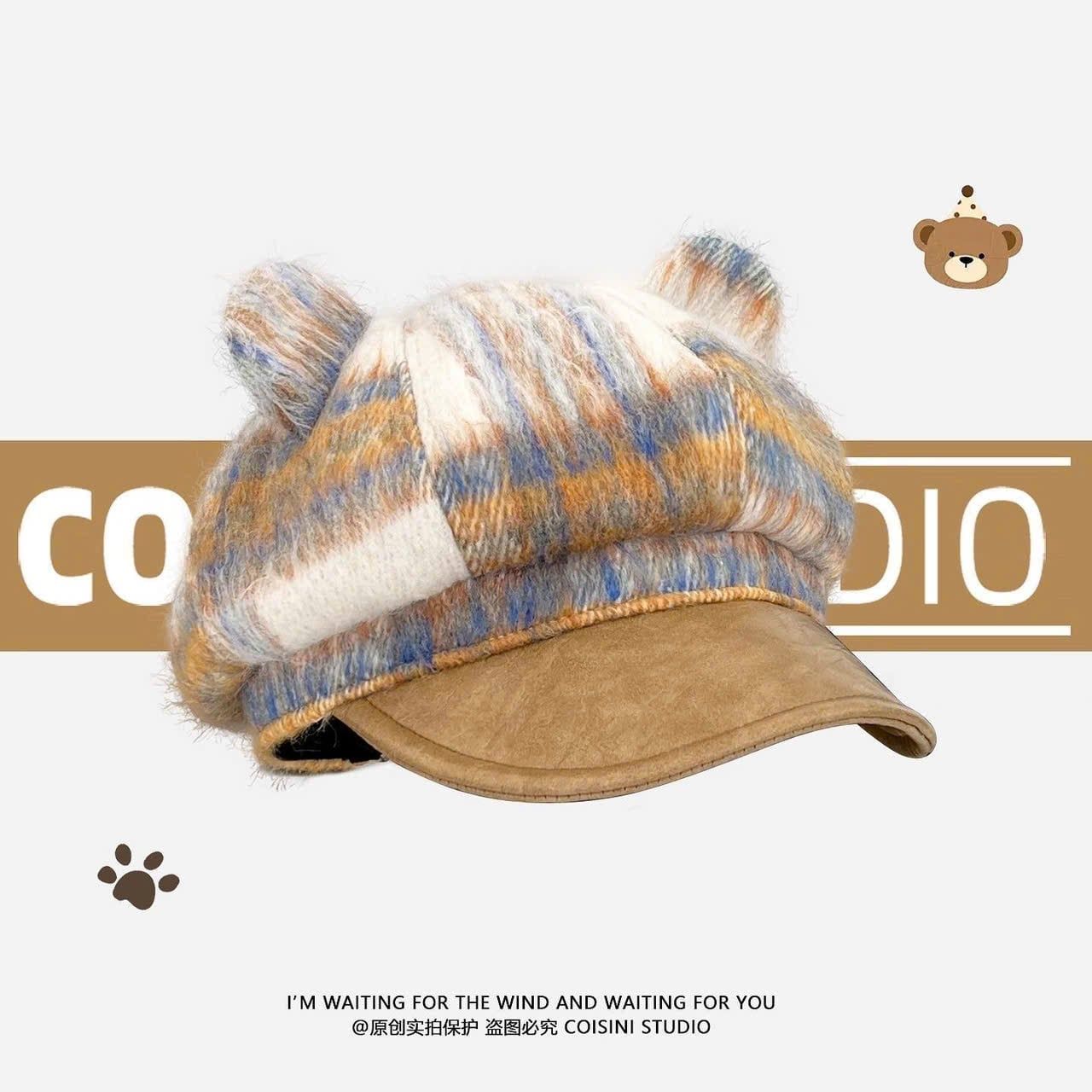  Mũ Nồi Có Vành Unisex 