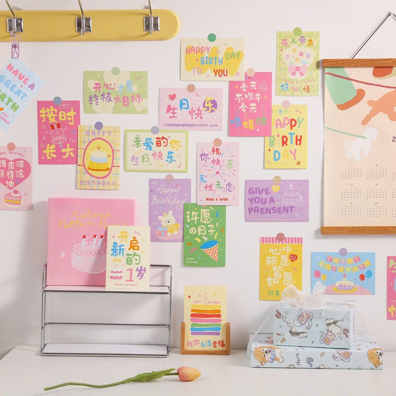  Thiệp Trang Trí Sinh Nhật 