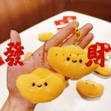  Móc Khoá Thỏi Vàng May Mắn 