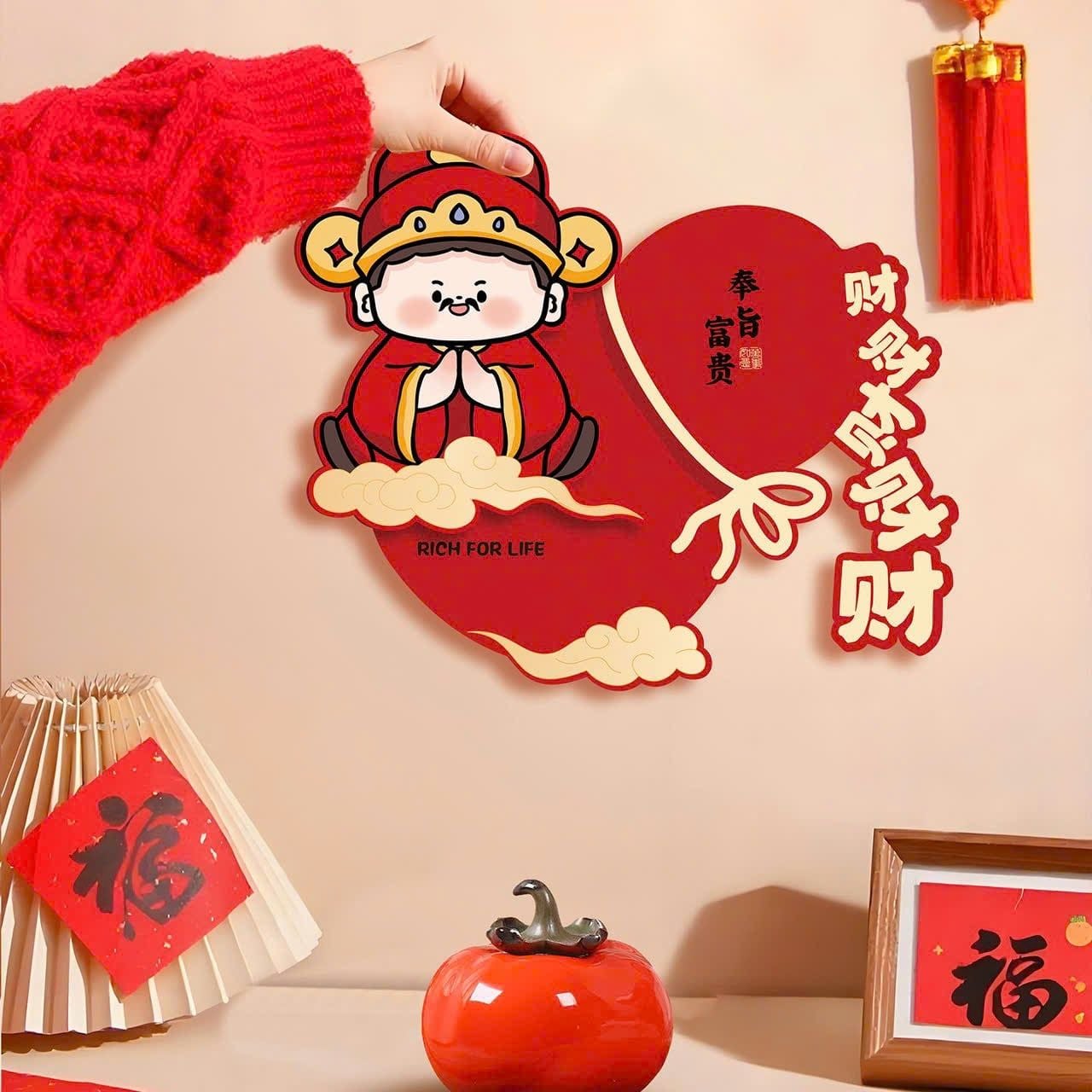  Decal Trang Trí Tết 2026 