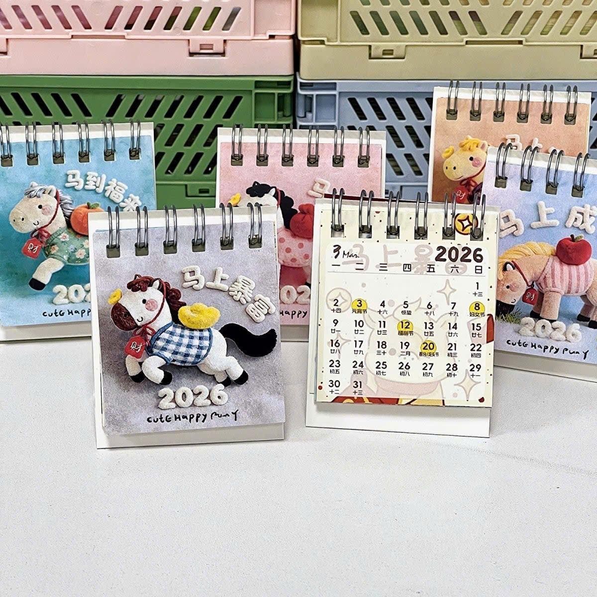  Lịch Để Bàn Năm Mới 2026 