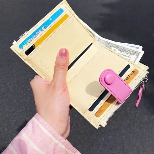  Ví Tiền Da Nhỏ Gọn 