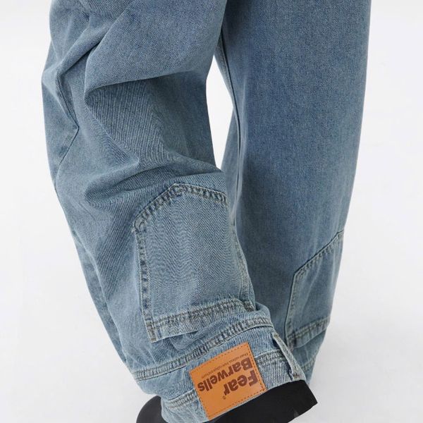  Quần Jeans Ống Túi Ngược 