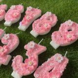  Nến Hoa Sinh Nhật 12 Số Sakura 
