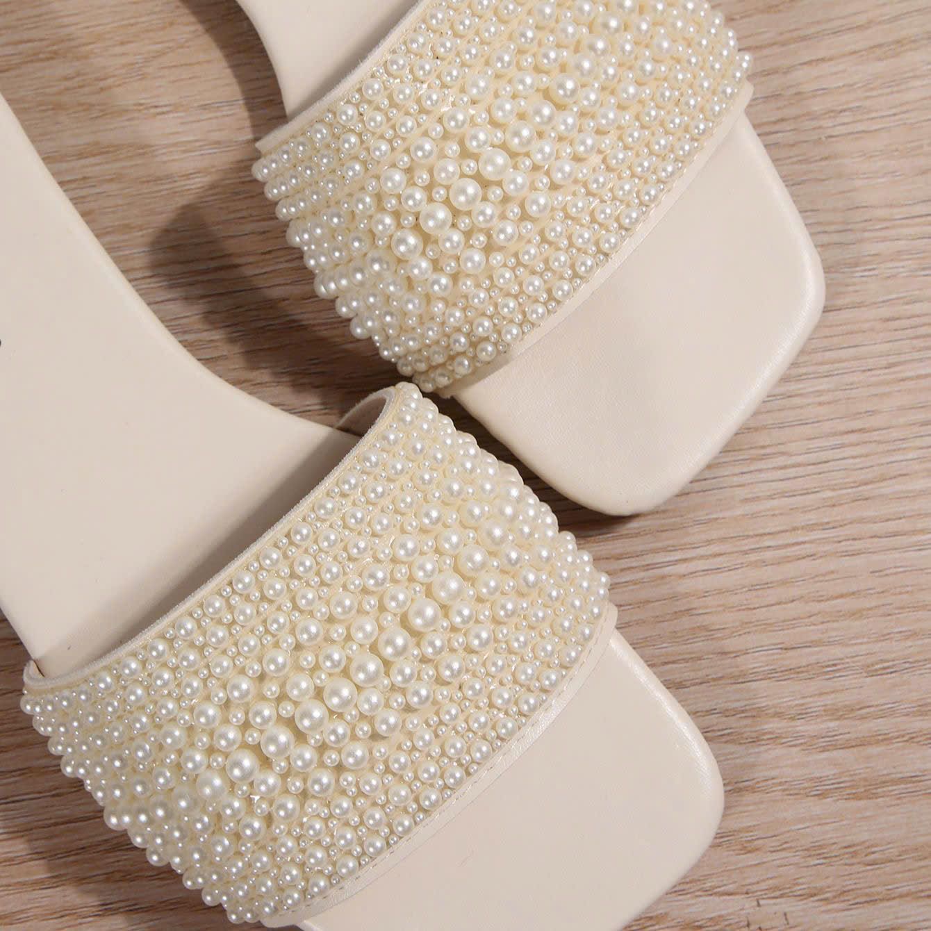  Dép Bệt Quai Ngang Trân Châu Nữ 