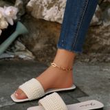  Dép Bệt Quai Ngang Trân Châu Nữ 