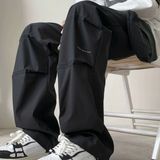  Quần Dù Ống Rộng 